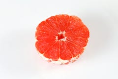  Ruby Red Grapefruit Slice imagens de stock