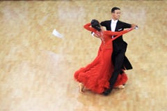 Rudolf Stupka And Kristyna Hlavicova - Dancing Stock Image
