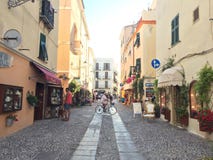 Rue en Italie images libres de droits Rue en Italie images libres de droits