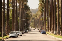 Rues de Beverly Hills en Californie image stock Rues de Beverly Hills en Californie image stock
