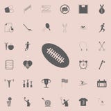 Rugby piłki ikona Szczegółowy set sport ikony Premii ilości graficznego projekta znak Jeden inkasowe ikony dla stron internetowyc ilustracja wektor Rugby piłki ikona Szczegółowy set sport ikony Premii ilości graficznego projekta znak Jeden inkasowe ikony dla stron internetowyc ilustracja wektor