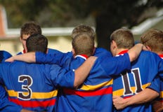 Rugby Team Stock Photography Rugby Team Stock Photography