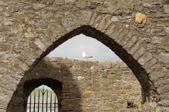Ruines dans Howth image stock Ruines dans Howth image stock