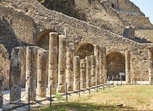 Ruines de Pompeii, ville romaine antique Pompéi, Campanie l'Italie photos stock Ruines de Pompeii, ville romaine antique Pompéi, Campanie l'Italie photos stock
