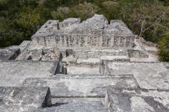 Ruins of the ancient Mayan city of Calakmul stock images Ruins of the ancient Mayan city of Calakmul stock images