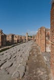 Ruins At Pompeii, Italy Stock Photography