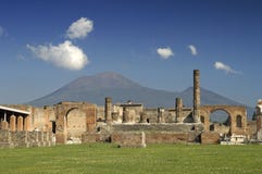 Ruins At Pompeii, Italy Royalty Free Stock Photo Ruins At Pompeii, Italy Royalty Free Stock Photo