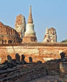 Ruins At The Ancient Capital Of Thailand Royalty Free Stock Photography