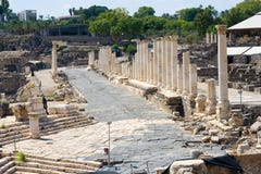 Ruins Of Beit She An Royalty Free Stock Photos Ruins Of Beit She An Royalty Free Stock Photos