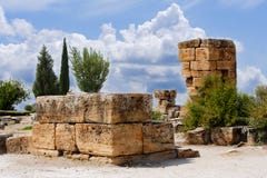Ruins Of Hierapolis Royalty Free Stock Image