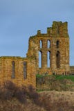 Ruiny Średniowieczny Tynemouth Priory, kasztel i, UK fotografia stock Ruiny Średniowieczny Tynemouth Priory, kasztel i, UK fotografia stock