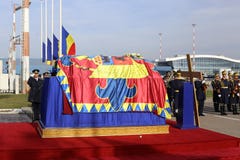 RUMÄNIEN-` S EHEMALIGER KÖNIG MICHAEL I DIES IM ALTER VON 96 lizenzfreie stockbilder RUMÄNIEN-` S EHEMALIGER KÖNIG MICHAEL I DIES IM ALTER VON 96 lizenzfreie stockbilder