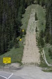 Runaway Truck Ramp on American Interstate royalty free stock photo Runaway Truck Ramp on American Interstate royalty free stock photo
