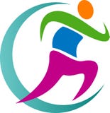 Running logo