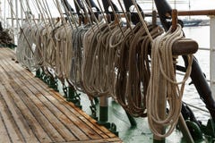 Old Wooden Deck Sailing Ship Stock Images - 2,050 Photos