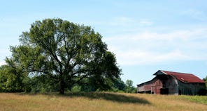 Rural Barn In Tennessee Stock Photography