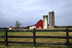 Rural Barn Tennessee Stock Photography
