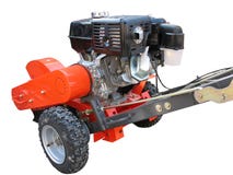 Rural Instruments -hand Tractor Plough Isolated Royalty Free Stock Image Rural Instruments -hand Tractor Plough Isolated Royalty Free Stock Image