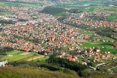 Rural Landscape Serbia Stock Images