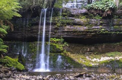 Russell Falls Tasmania Australia stock photo Russell Falls Tasmania Australia stock photo