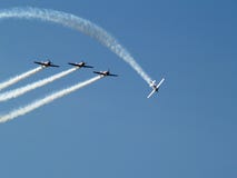 Russian Stunt Team Royalty Free Stock Image Russian Stunt Team Royalty Free Stock Image