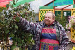 Russischer Marktplatzverkauf am 21. September 2016 lizenzfreie stockfotografie Russischer Marktplatzverkauf am 21. September 2016 lizenzfreie stockfotografie