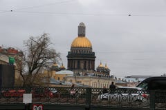 Russland, St Petersburg, ` s St. Isaac Kathedrale stockbild Russland, St Petersburg, ` s St. Isaac Kathedrale stockbild