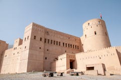 Rustaq Old Fort, Rustaq, Oman Stock Images
