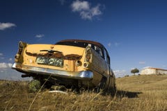 Rusted Car Royalty Free Stock Photos Rusted Car Royalty Free Stock Photos