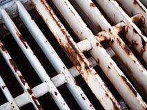 Rusted steel on pipe On the building royalty free stock photos Rusted steel on pipe On the building royalty free stock photos