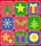 Rustic Christmas Quilt Background 2 Royalty Free Stock Photography Rustic Christmas Quilt Background 2 Royalty Free Stock Photography