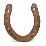 Rusty Horseshoe royalty free stock photo Rusty Horseshoe royalty free stock photo