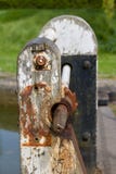 Rusty Old Canal Lock Gate Mechanism - Image stock photos Rusty Old Canal Lock Gate Mechanism - Image stock photos
