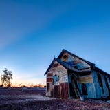 Rusty old church at Lightning Ridge Australia 1x1 royalty free stock images Rusty old church at Lightning Ridge Australia 1x1 royalty free stock images