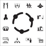 rymma handsymbolen Universell uppsättning för konversation- och kamratskapsymboler för rengöringsduk och mobil royaltyfri illustrationer rymma handsymbolen Universell uppsättning för konversation- och kamratskapsymboler för rengöringsduk och mobil royaltyfri illustrationer