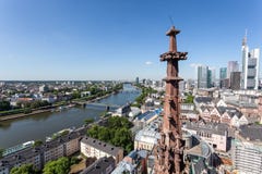 Rzeczna magistrala w Frankfurt, Niemcy obraz stock Rzeczna magistrala w Frankfurt, Niemcy obraz stock