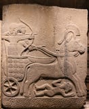 Rzeźbiący w muzeum Anatolian cywilizacje, Ankara obrazy stock Rzeźbiący w muzeum Anatolian cywilizacje, Ankara obrazy stock