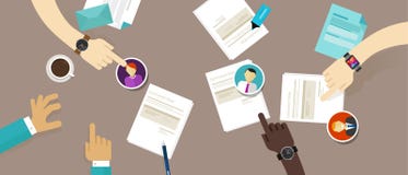 Résumé choisi de cv sur le processus de recrutement des employés de bureau