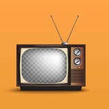 Rétro cru réaliste TV Avec le texte Vecteur illustration libre de droits Rétro cru réaliste TV Avec le texte Vecteur illustration libre de droits