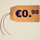 Rétro label d'étiquette de regard Images stock