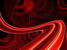 Rétro milieux rouges avec des cercles illustration de vecteur Rétro milieux rouges avec des cercles illustration de vecteur