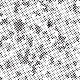 Rétro polka grunge tramée noire et blanche Dots Mess Background Pattern Texture illustration stock Rétro polka grunge tramée noire et blanche Dots Mess Background Pattern Texture illustration stock