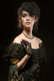 Rétro portrait d'une femme noble photo libre de droits Rétro portrait d'une femme noble photo libre de droits