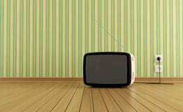 Rétro TV Image libre de droits Rétro TV Image libre de droits