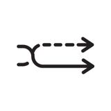 Rörasymbol som isoleras på vit bakgrund royaltyfri illustrationer Rörasymbol som isoleras på vit bakgrund royaltyfri illustrationer