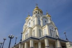 Rússia Catedral de Spaso-Preobrazhensky foto de stock Rússia Catedral de Spaso-Preobrazhensky foto de stock