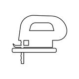 S?geikone Element von Constractions-Werkzeugen f?r bewegliches Konzept und Netz Appsikone Entwurf, d?nne Linie Ikone f?r Websitee stock abbildung S?geikone Element von Constractions-Werkzeugen f?r bewegliches Konzept und Netz Appsikone Entwurf, d?nne Linie Ikone f?r Websitee stock abbildung