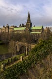 ` S Glasgow Cathedral del mungo della st sulla via del castello fotografia stock ` S Glasgow Cathedral del mungo della st sulla via del castello fotografia stock