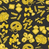 S?ml?s modell med pasta F?rgrik bakgrund med mat vektor illustrationer S?ml?s modell med pasta F?rgrik bakgrund med mat vektor illustrationer