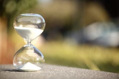Sablier moderne Symbole de temps countdown photo stock Sablier moderne Symbole de temps countdown photo stock